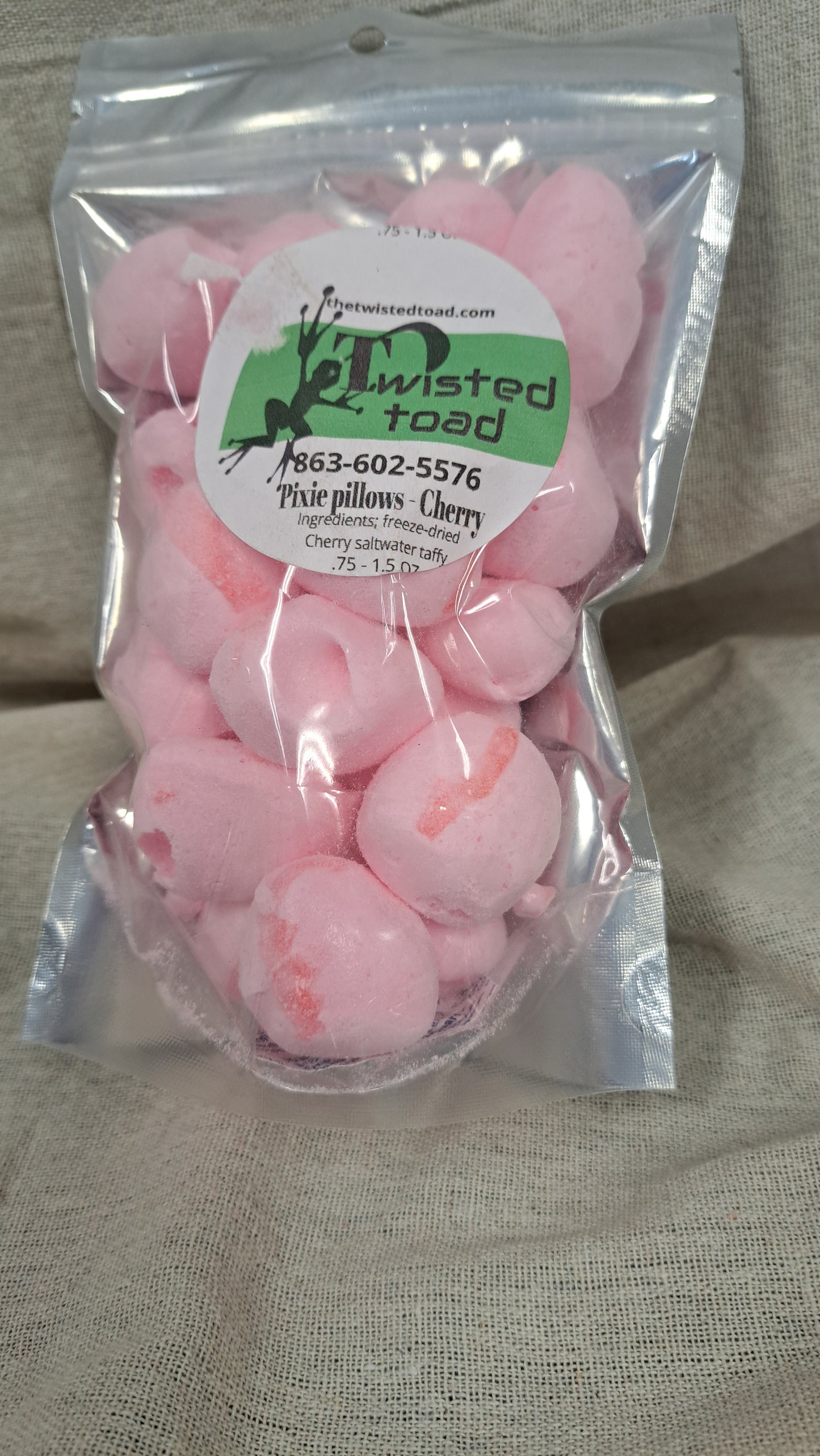 Pixie Pillows - (freeze-dried Saltwater Taffy)