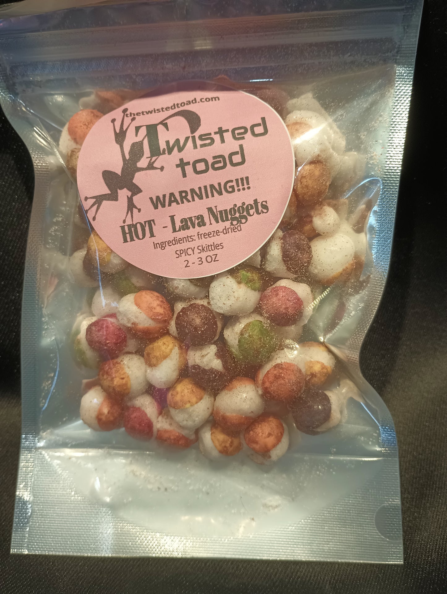 Crunchy Freeze-Dried Frog Eggs