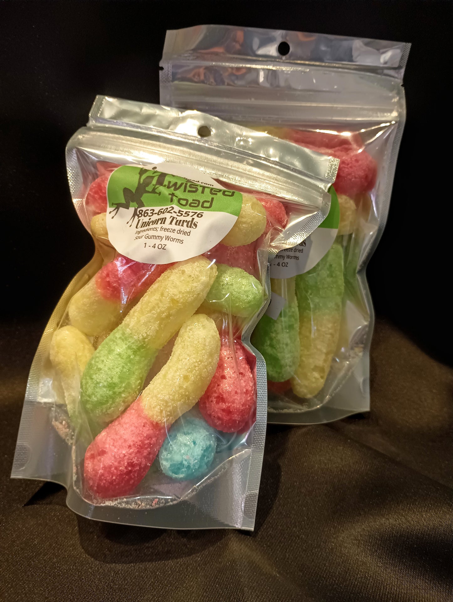 Freeze-dried "Unicorn Turds"