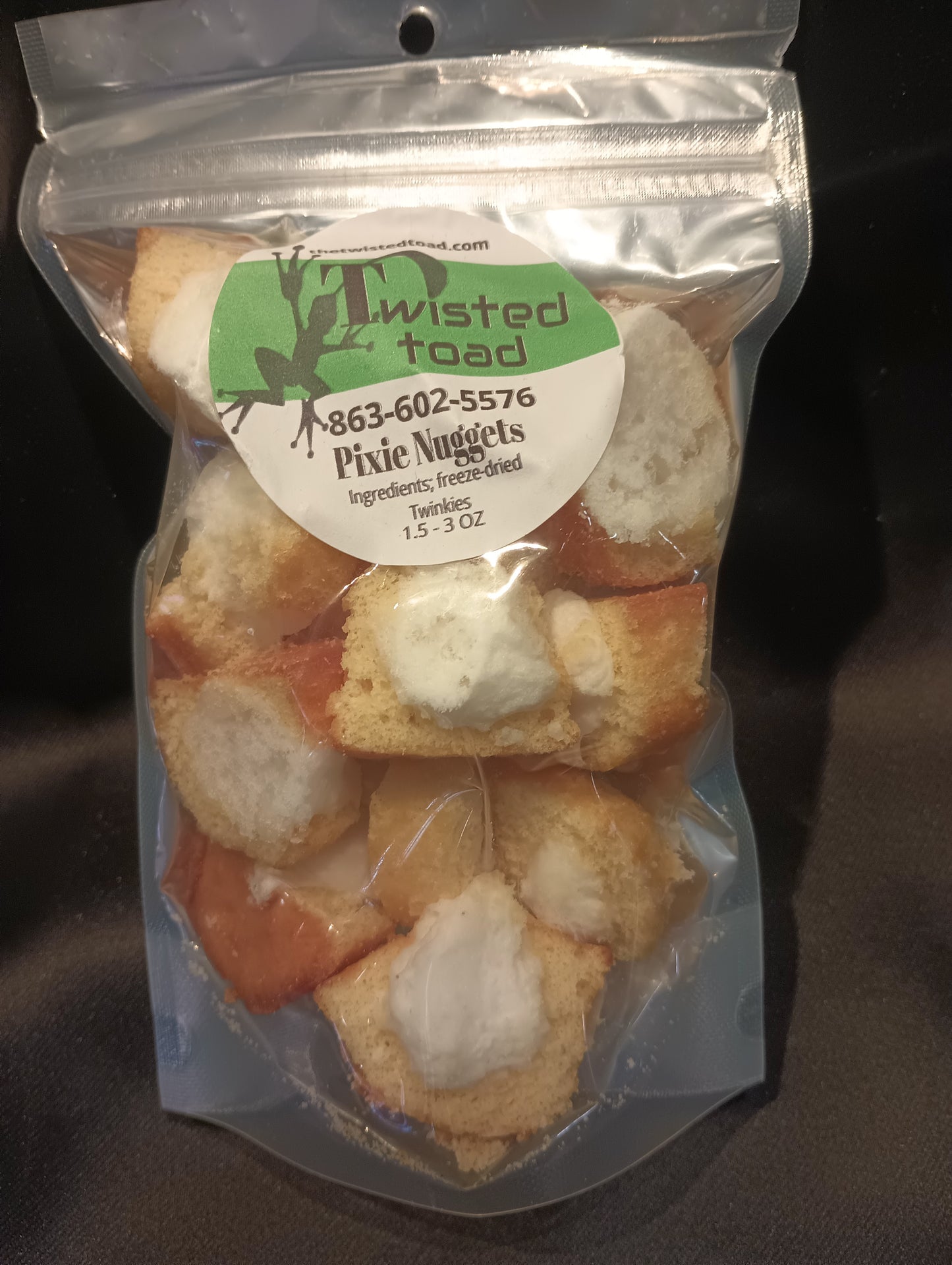 Pixie Nuggets (Freeze-dried Twinkies)