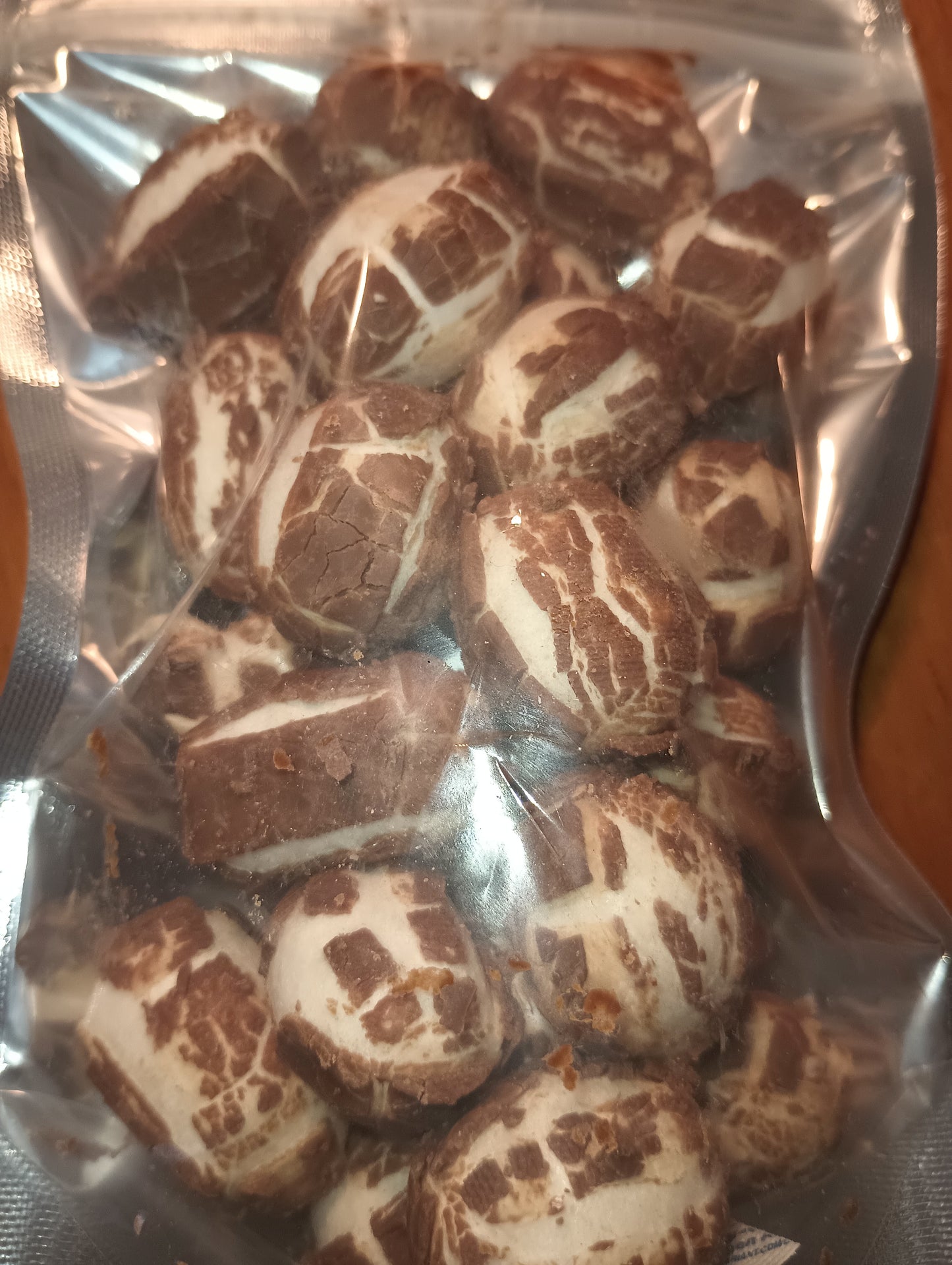 Freeze-dried "Roasted Troll Stones"