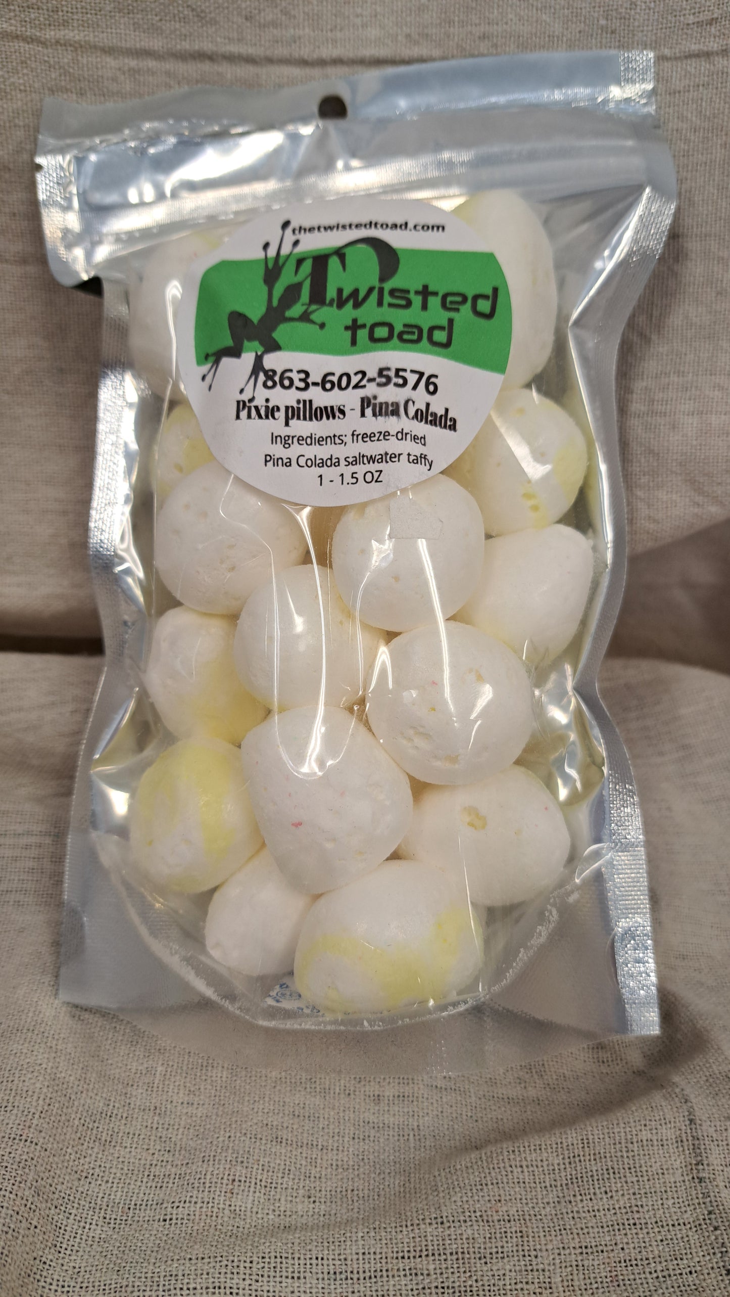 Pixie Pillows - (freeze dried Saltwater Taffy)