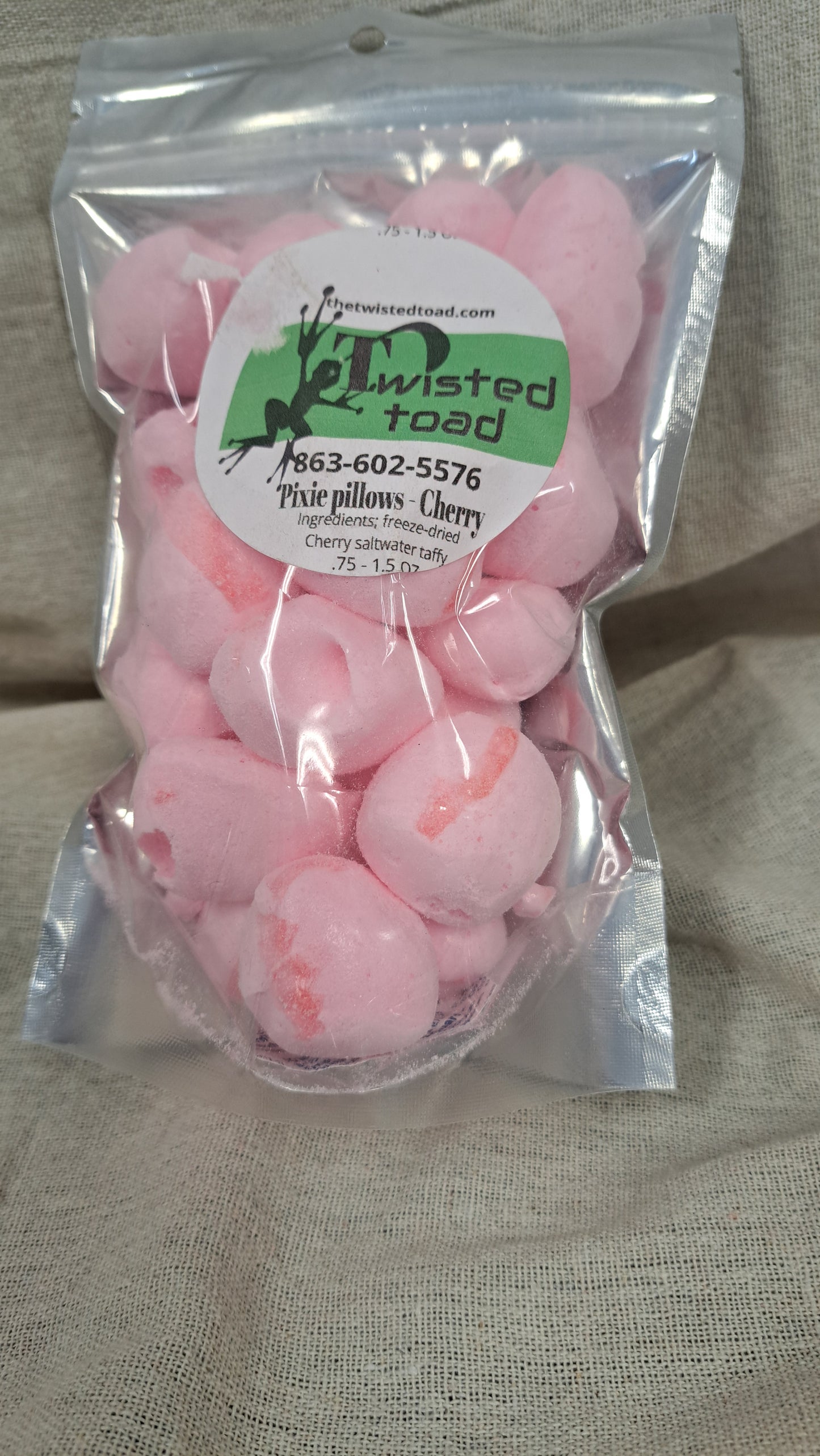 Pixie Pillows - (freeze dried Saltwater Taffy)