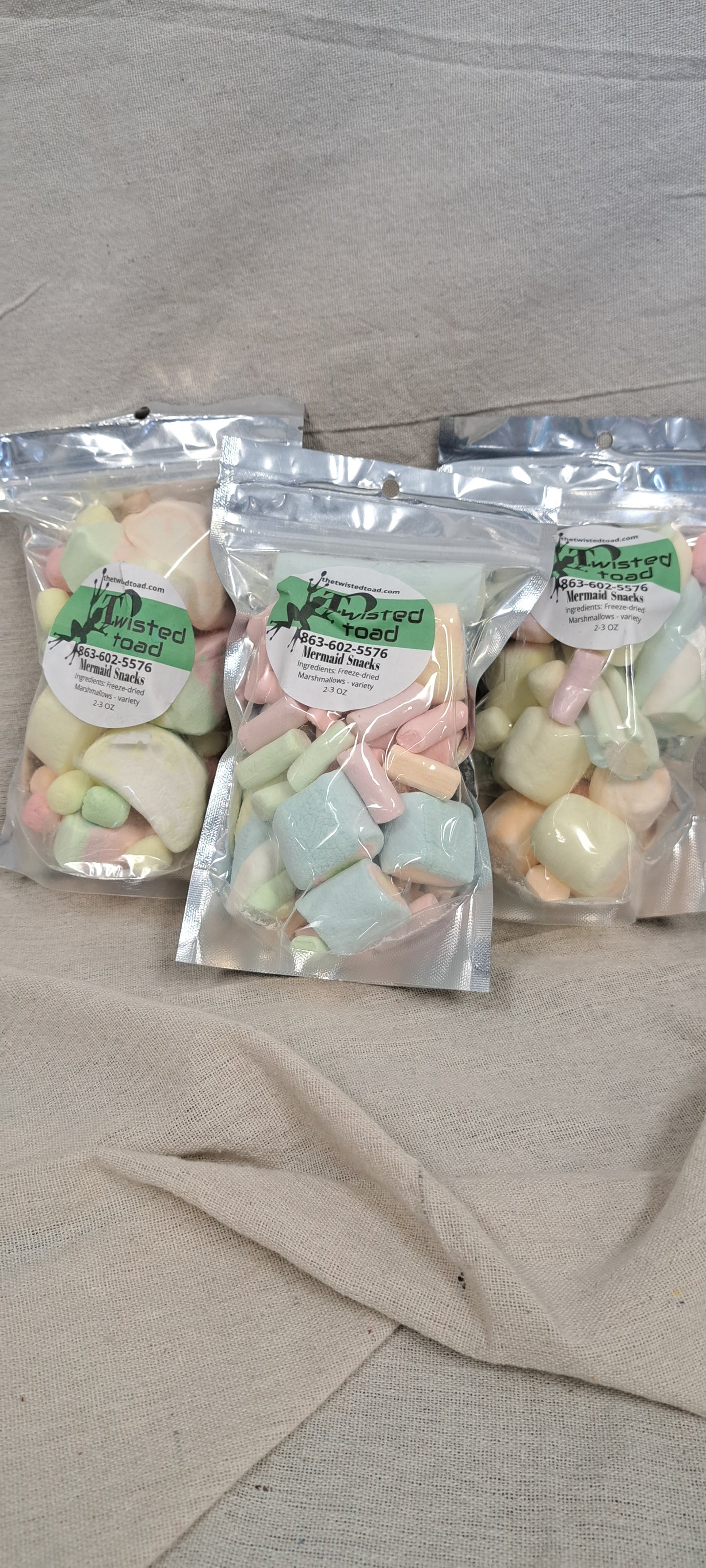 Mermaid Snacks (Freeze-dried Marshmallows - Variety)