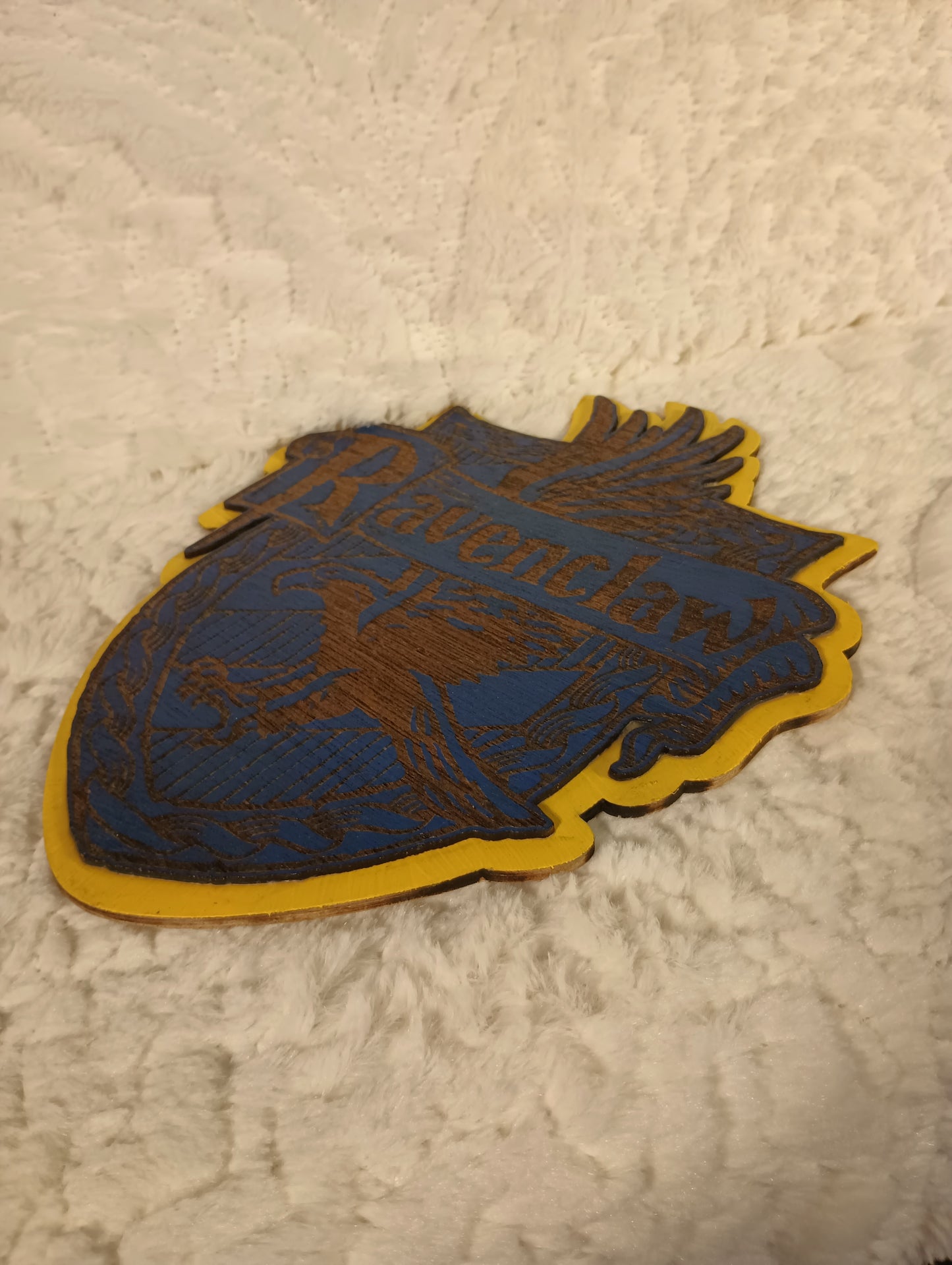 Harry Potter Hogwarts Houses- Gyffindor, Ravenclaw, Hufflepuff and Slytherin laser cut wall hangers/decor