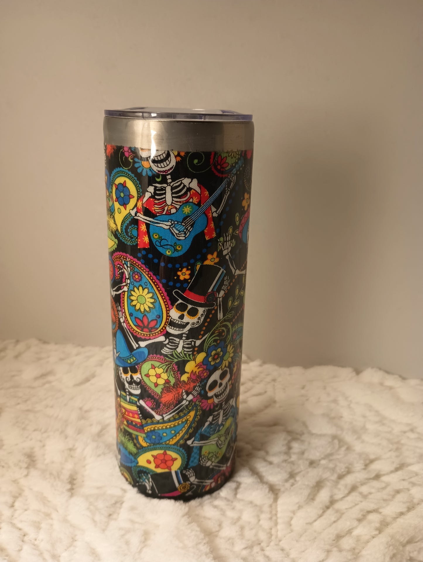 20 oz. el Dia de los Muertos (The Day of the Dead) drink Tumbler