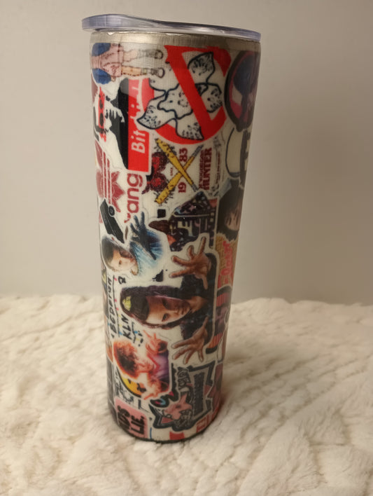 20 oz. Stranger Things Character insulated drink tumbler