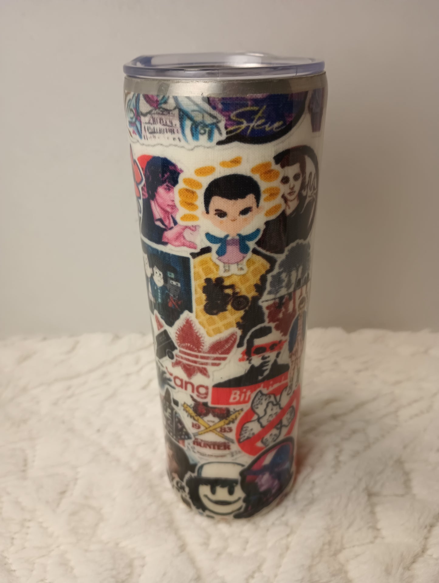 20 oz. Stranger Things Character insulated drink tumbler