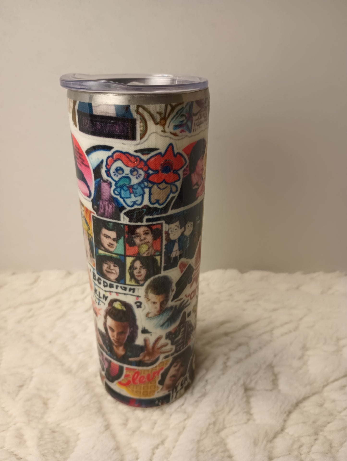 20 oz. Stranger Things Character insulated drink tumbler