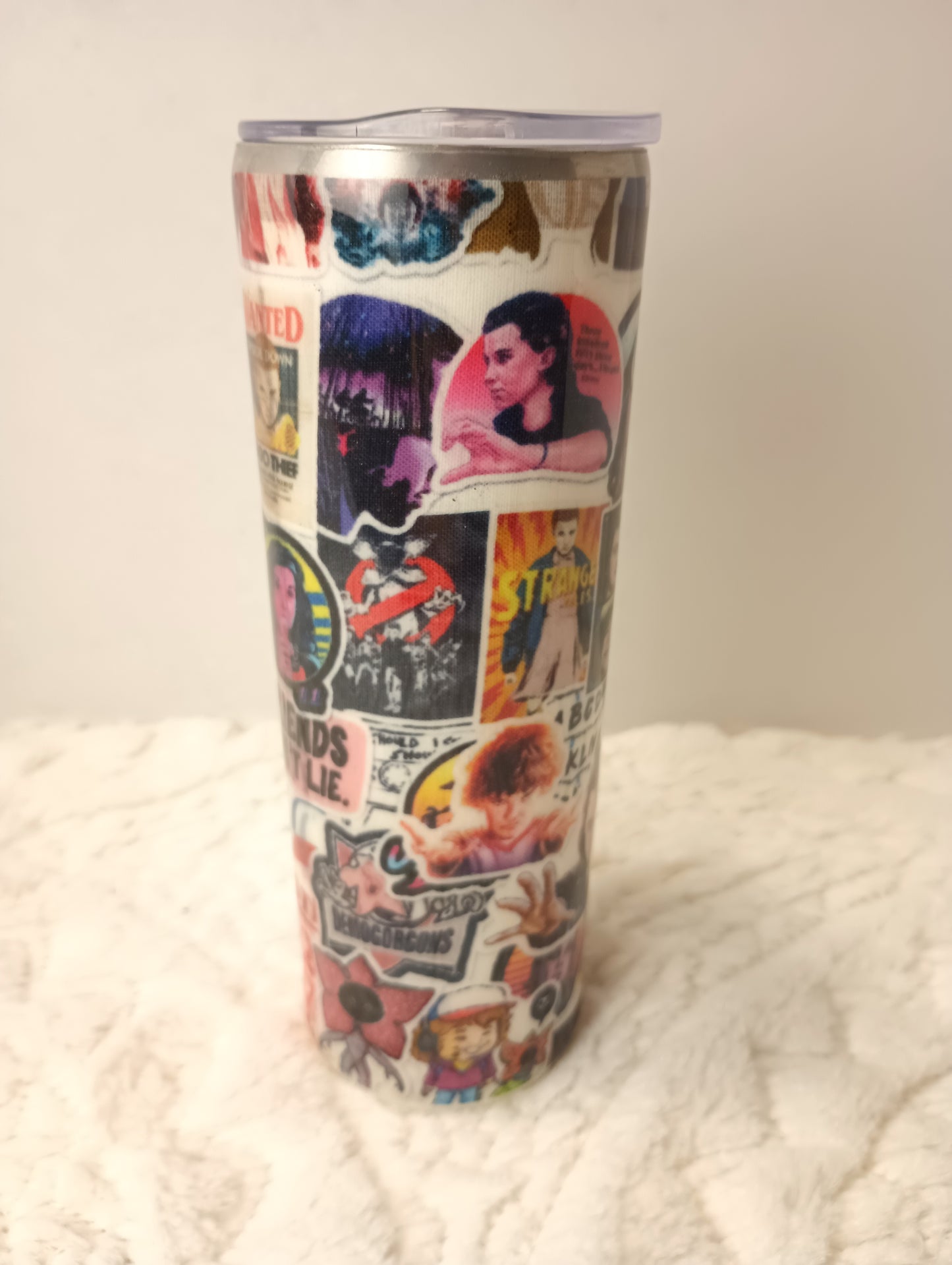 20 oz. Stranger Things Character insulated drink tumbler