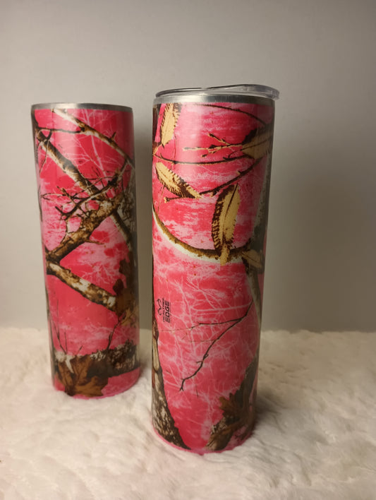 30 oz. Camouflage pink hunter Tumbler