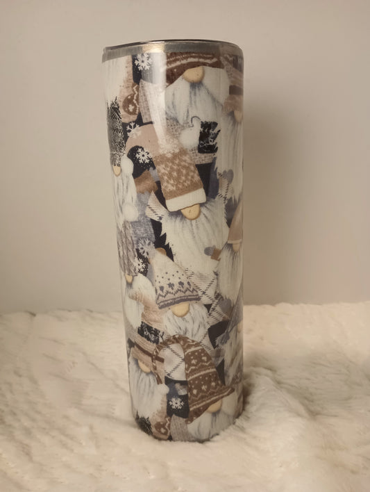 30 oz. Gnome Pattern Drink Tumbler