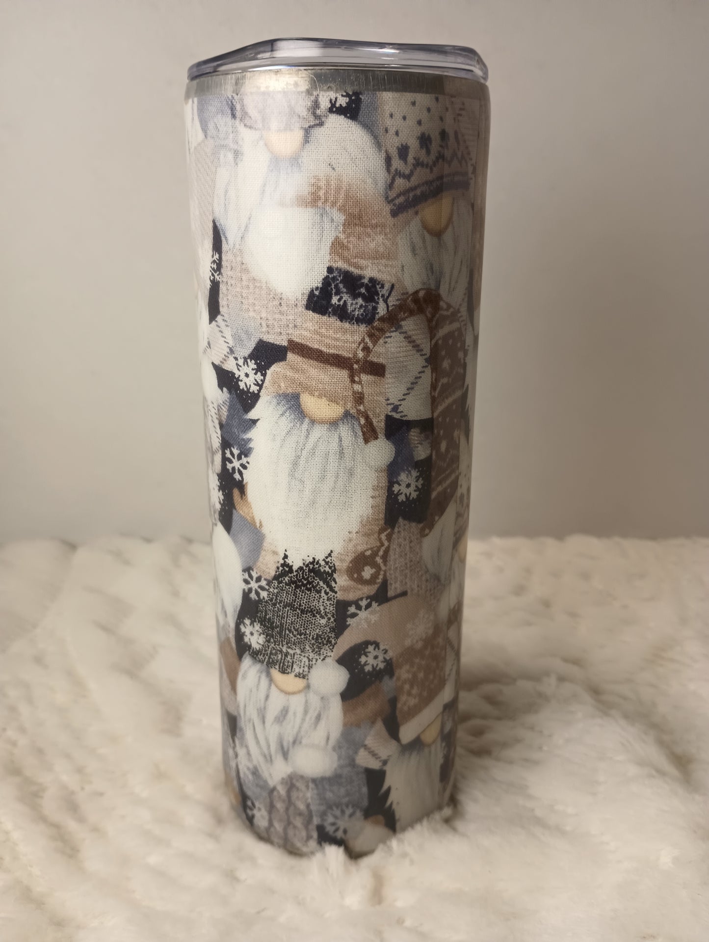 20 oz. Gnome Pattern Drink Tumbler