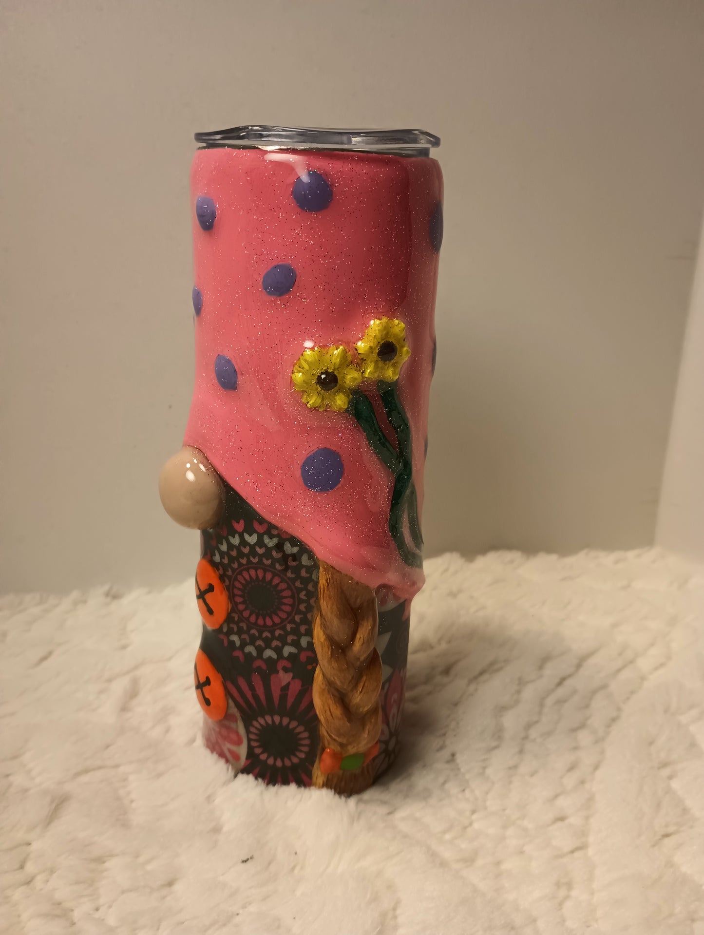 Design your own 20 oz.  3-D Male or Female Gnome Tumbler