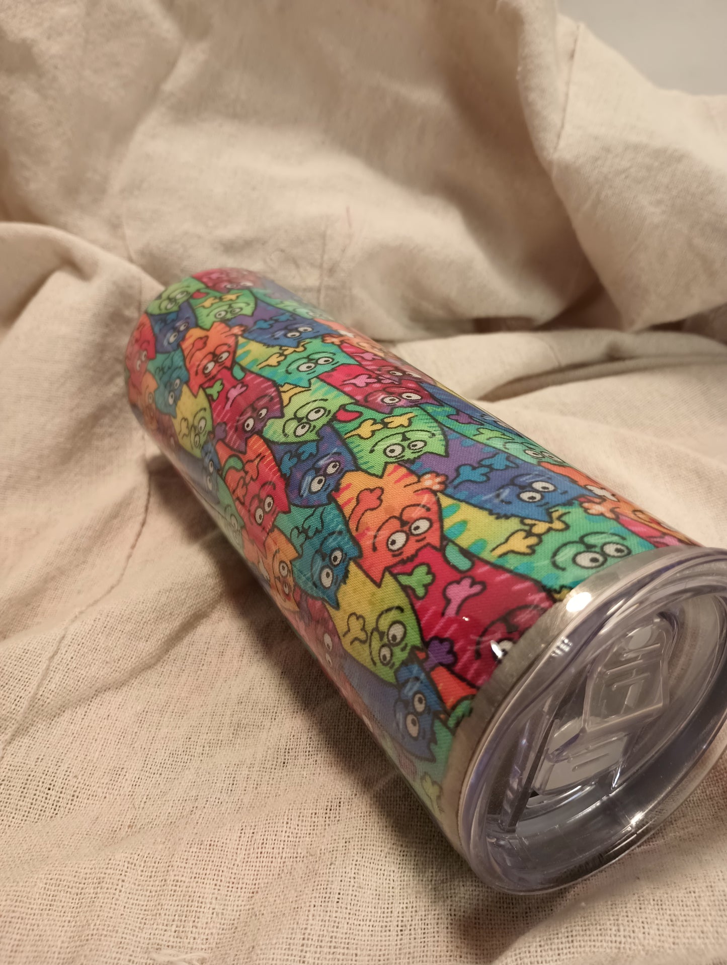 20 oz. Cats, lots of Cats!! drink tumbler